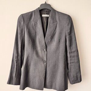Vintage Emporio Armani Vintage 1979 Lightweight Blazer Grey